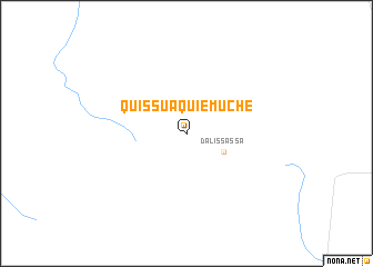 map of Quissua Quiemuche