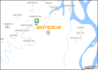 map of Quisto Cocha