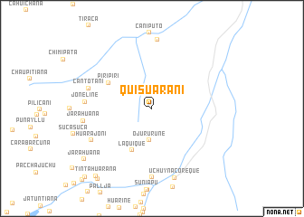 map of Quisuarani