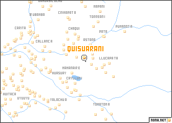 map of Quisuarani