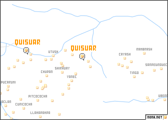 map of Quísuar