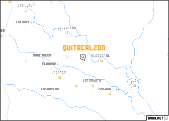 map of Quita Calzón