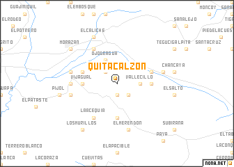 map of Quita Calzón