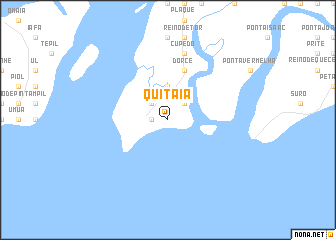 map of Quitaiá