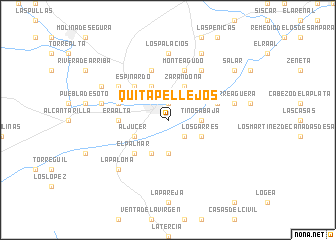 map of Quitapellejos