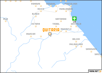 map of Quitaría