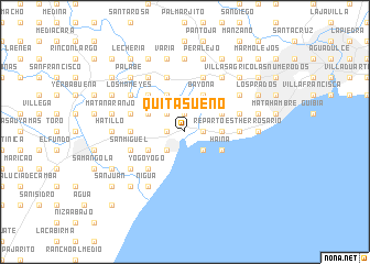 map of Quita Sueño