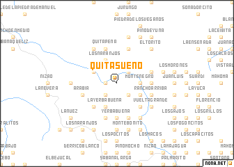 map of Quita Sueño