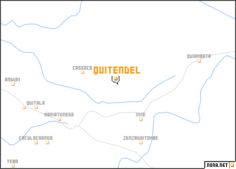 map of Quitendel