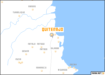 map of Quiterajo