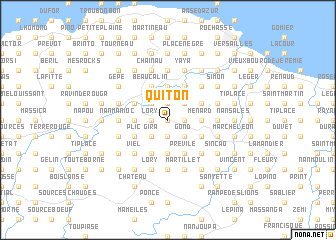 map of Quiton