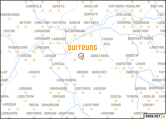 map of Quí Trung