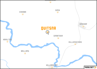 map of Quitsna