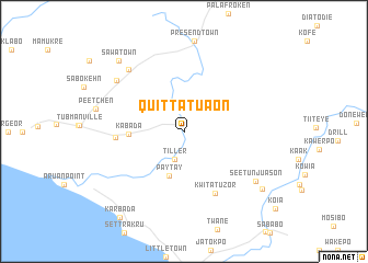 map of Quittatuaon