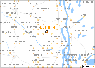 map of Quituna