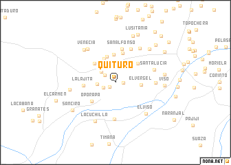 map of Quituro