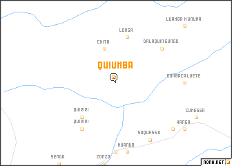 map of Quiumba