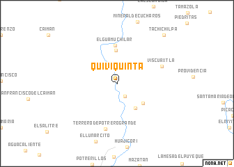 map of Quiviquinta