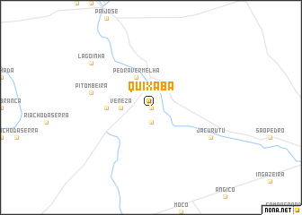 map of Quixaba