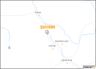 map of Quixaba