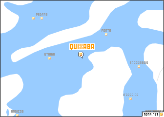 map of Quixaba