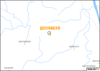 map of Quixabera