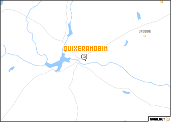 map of Quixeramobim