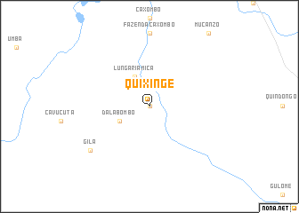 map of Quixinge