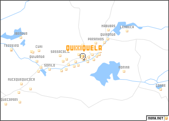 map of Quixiquela