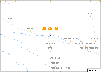 map of Quizenga