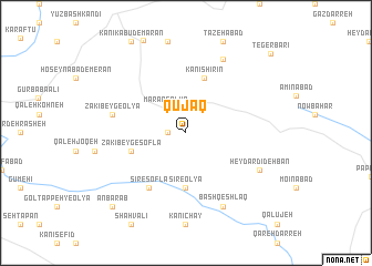 map of Qūjāq