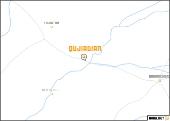 map of Qujiadian