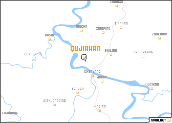 map of Qujiawan
