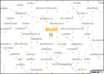 map of Qūjūr