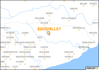 map of Quko Valley