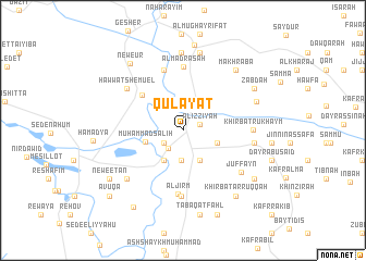 map of Qulay‘āt