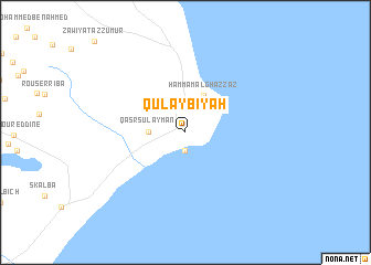 map of Qulaybīyah