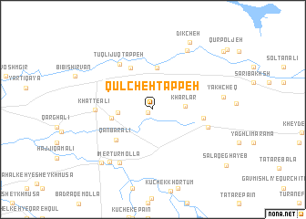 map of Qūlcheh Tappeh