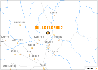 map of Qullāt Lashūr