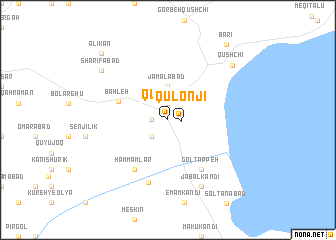 map of Qūlonjī