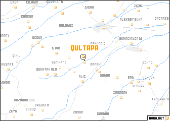 map of Qultǝpǝ