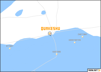 map of Qumkeshū