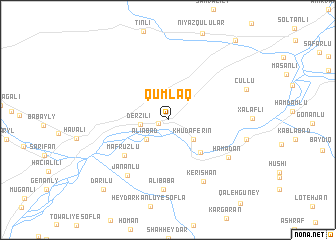 map of Qumlaq