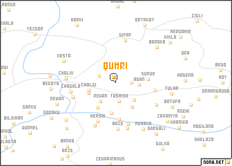 map of Qumrī