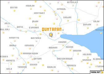 map of Qūmţarān