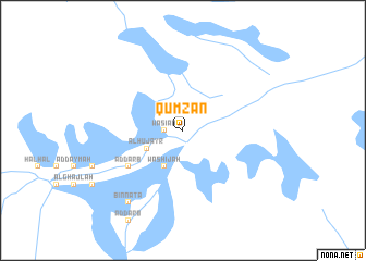 map of Qumzān