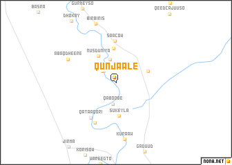 map of Qunjaale