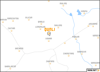 map of Qunli