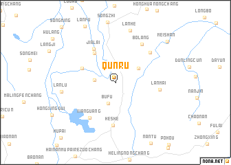 map of Qunru