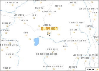map of Qunshan